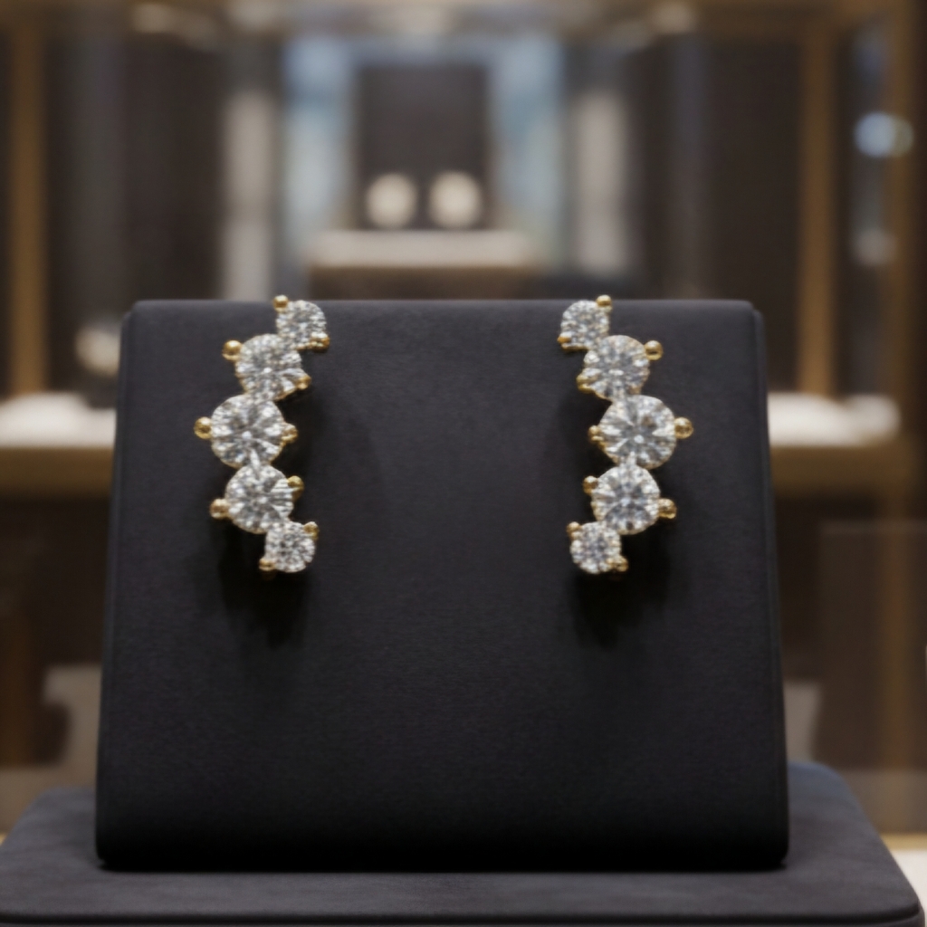 Moissanite Earrings